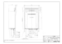 GT-2060AWX-PS-1 BL 設置フリー形 ガスふろ給湯器 ユコアGT スタンダード フルオート 20号 PS標準設置形 納入仕様図2